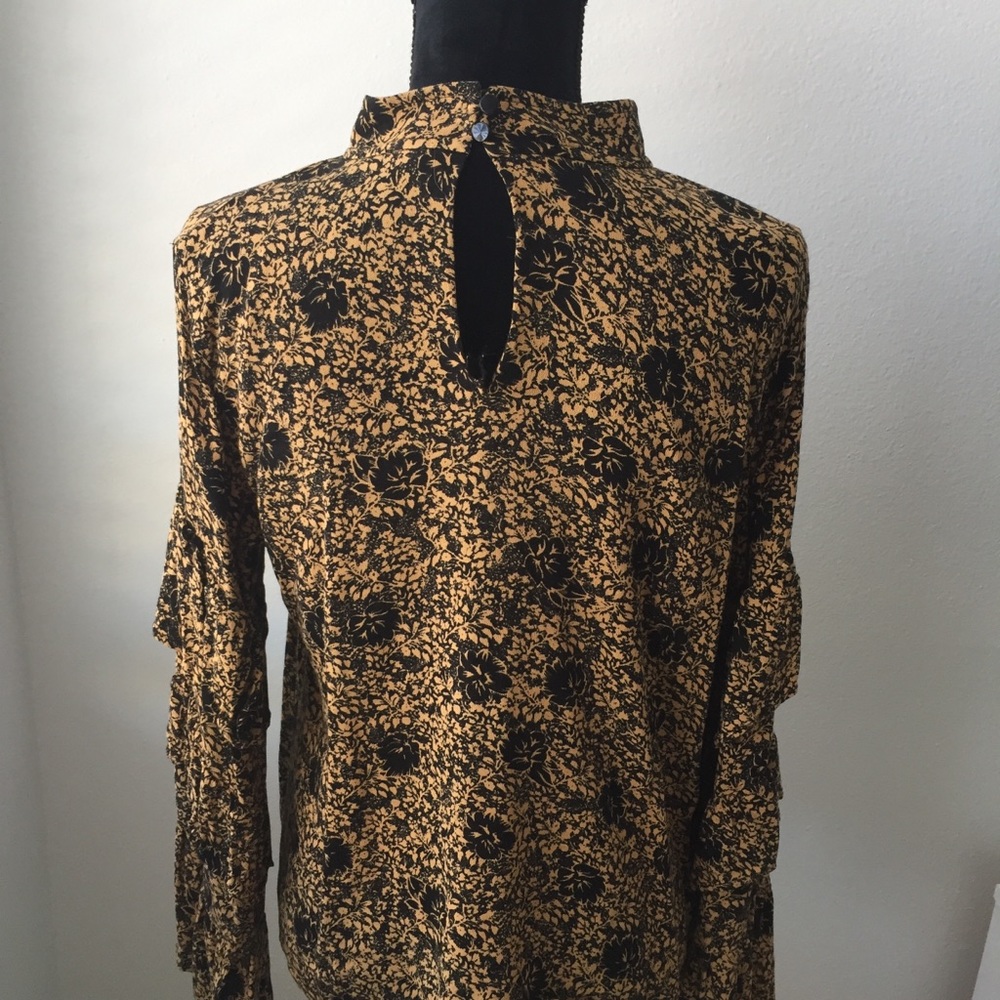 BP Long Sleeve Ruffle Blouse - Picture 3 of 6
